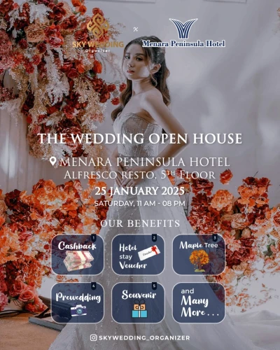 Celebrate Your Dream Wedding at Menara Peninsula Hotel