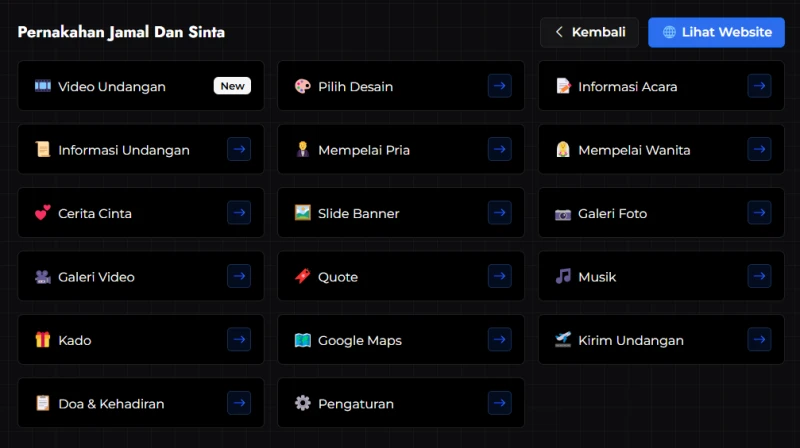 Cara kirim undangan di sribulink