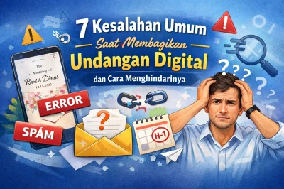 7 Kesalahan Umum Saat Membagikan Undangan Digital dan Cara Menghindarinya