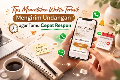 Tips Menentukan Waktu Terbaik Mengirim Undangan agar Tamu Cepat Respon