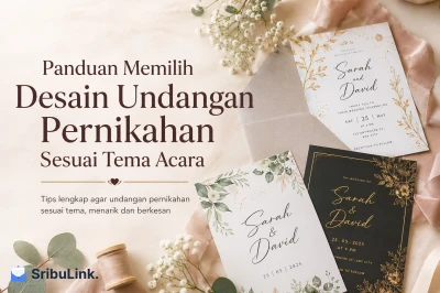 Panduan Memilih Desain Undangan Pernikahan Sesuai Tema Acara